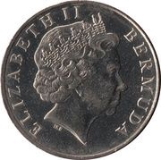 5 Cents - Elizabeth II 4th portrait obverse image