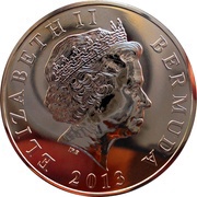 25 Cents - Elizabeth II Blue Angel Fish obverse image