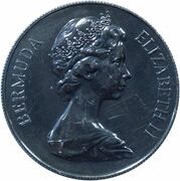 1 Dollar - Elizabeth II First Decimal Coinage obverse image