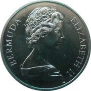 1 Dollar - Elizabeth II Silver Wedding obverse image