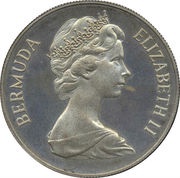 1 Dollar - Elizabeth II Royal Wedding; Silver Proof Issue obverse image