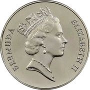 1 Dollar - Elizabeth II WWF; Silver Issue obverse image
