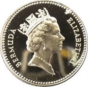 1 Dollar - Elizabeth II 3rd portrait obverse image