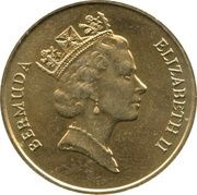 1 Dollar - Elizabeth II 3rd portrait obverse image