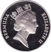 1 Dollar - Elizabeth II Monarch Butterflies; Silver Proof Issue obverse image
