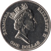 1 Dollar - Elizabeth II 90th Birthday Queen Mother obverse image