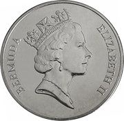 1 Dollar - Elizabeth II Queen’s 70th Birthday obverse image