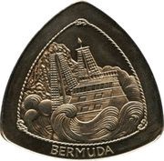 1 Dollar - Elizabeth II Wreck of the "Sea Venture", United Kingdom, 1997 reverse image