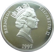 1 Dollar Elizabeth II Coronation Portrait of 1937 obverse image
