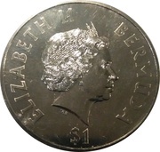 1 Dollar - Elizabeth II "Bermuda" obverse image