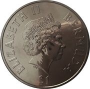1 Dollar - Elizabeth II Queen's Golden Jubilee obverse image