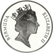 2 Dollars - Elizabeth II White-tailed Tropicbird obverse image