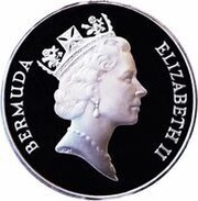 2 Dollars - Elizabeth II Queen’s 70th Birthday obverse image
