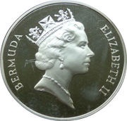2 Dollars - Elizabeth II Golden Wedding obverse image