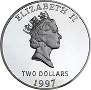 2 Dollars - Elizabeth II Town of St. George obverse image