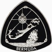 3 Dollars - Elizabeth II Bermuda Triangle, United Kingdom, 1996 reverse image