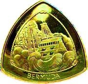 3 Dollars - Elizabeth II Wreck of the "Sea Venture", United Kingdom, 1997 reverse image