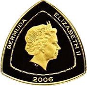 3 Dollars - Elizabeth II The Mary Celestia; Gold Proof Issue obverse image