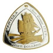 3 Dollars - Elizabeth II Manilla, United Kingdom, 2007 reverse image