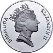 5 Dollars - Elizabeth II San Antonio obverse image