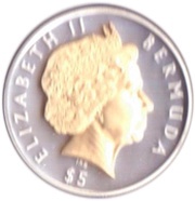 5 Dollars - Elizabeth II Royal Visit obverse image