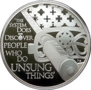 5 Dollars - Elizabeth II Unsung Things, United Kingdom, 2012 reverse image
