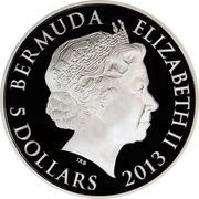 5 Dollars - Elizabeth II Changing of the Guard obverse image