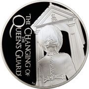 5 Dollars - Elizabeth II Changing of the Guard reverse image