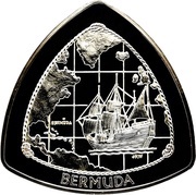 9 Dollars - Elizabeth II Sailing ship Deliverance, United Kingdom, 1998 reverse image