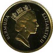 10 Dollars - Elizabeth II Galleon ship obverse image