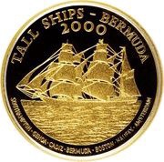 15 Dollar - Elizabeth II "Bermuda", United Kingdom, 2000 reverse image