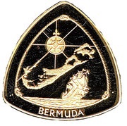 30 Dollars - Elizabeth II Bermuda Triangle, United Kingdom, 1996 reverse image
