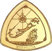 60 Dollars - Elizabeth II Bermuda Triangle, United Kingdom, 1996 reverse image