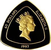60 Dollars - Elizabeth II Wreck of the "Sea Venture" obverse image