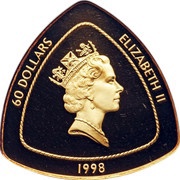 60 Dollars - Elizabeth II Sailing ship Deliverance obverse image