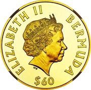 60 Dollars - Elizabeth II St. David’s Lighthouse obverse image