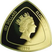 180 Dollars - Elizabeth II Bermuda Triangle obverse image