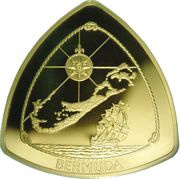 180 Dollars - Elizabeth II Bermuda Triangle, United Kingdom, 1996 reverse image