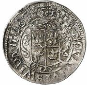 3 Kreuzers - Ferdinand II, Bohemia, 1621-1622 reverse image