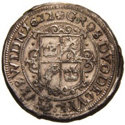 24 Kreuzer - Ferdinand II Schweidnitz, Bohemia, 1622 reverse image