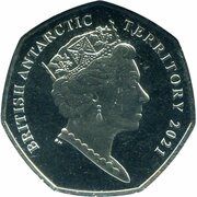 50 Pence - Elizabeth II HMS Terror obverse image