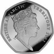 50 Pence - Elizabeth II Platinum Jubilee obverse image
