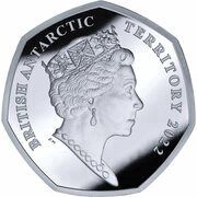 50 Pence - Elizabeth II Fram; Silver obverse image