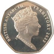 50 Pence - Elizabeth II Jacques-Yves Cousteau obverse image