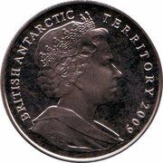 2 Pounds - Elizabeth II Antarctic Treaty obverse image
