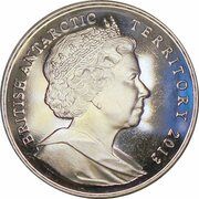 2 Pounds - Elizabeth II Queen Elizabeth Land obverse image