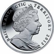2 Pounds - Elizabeth II Halley IV Research Station; Silver obverse image