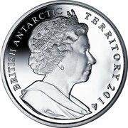 2 Pounds - Elizabeth II Endurance departing British waters; Silver obverse image