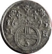 3 Pfennig - Leopold I Brieg, Bohemia, 1693-1702 reverse image