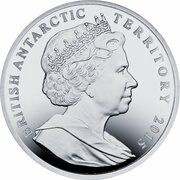 2 Pounds - Elizabeth II Endurance stuck in the Antarctic ice; Silver obverse image